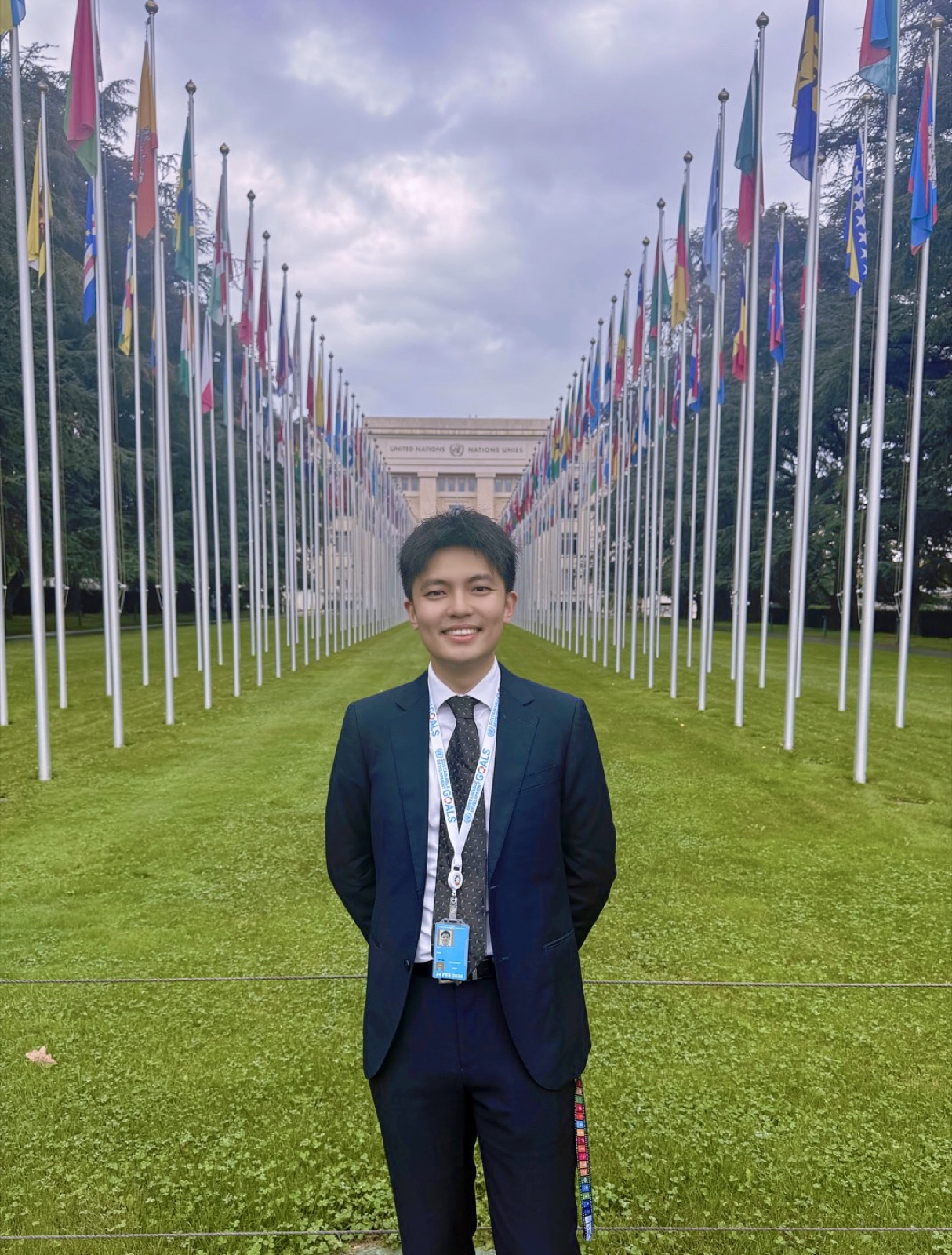 Fan Su at the United Nations Office at Geneva