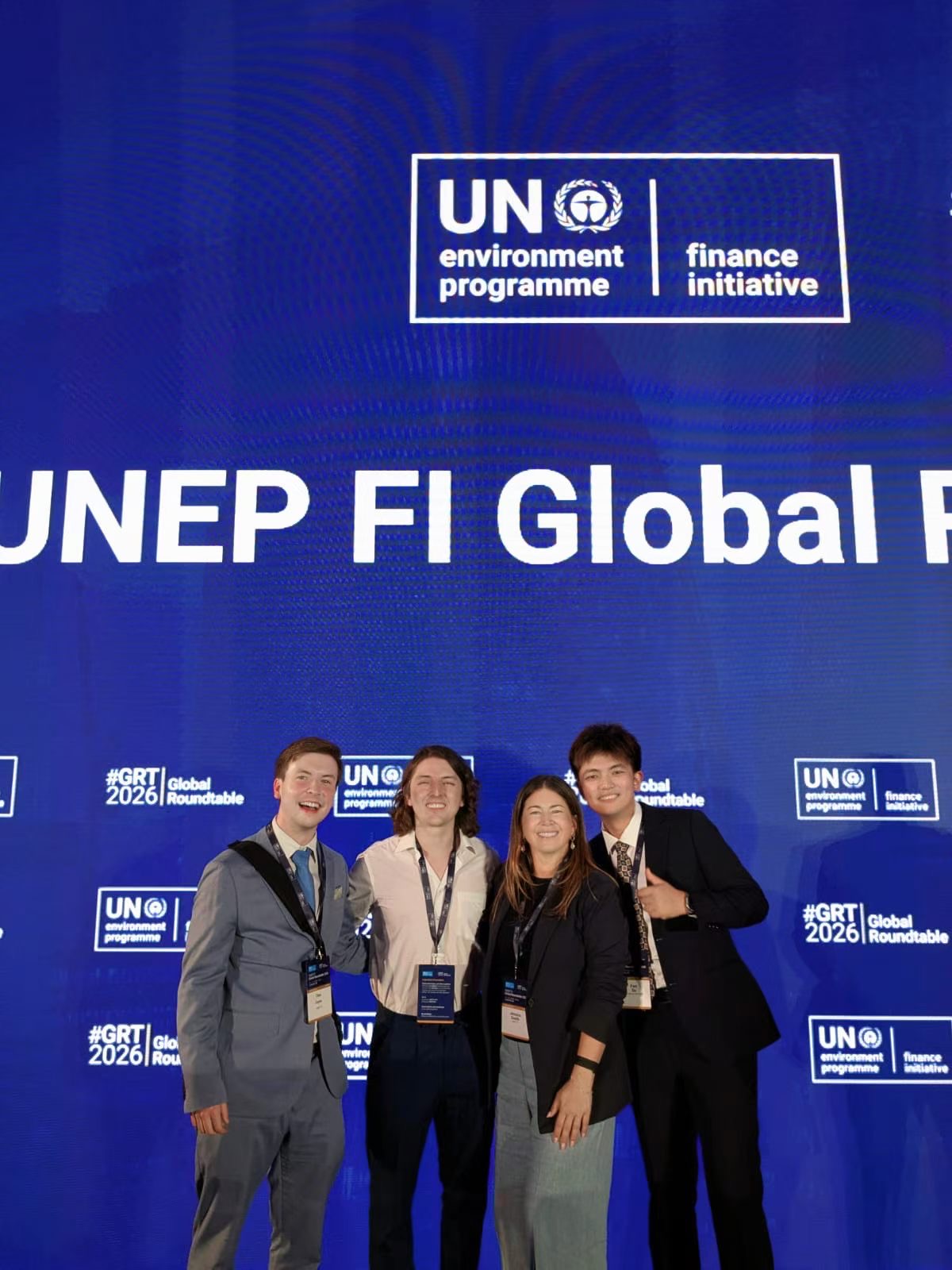 UNEP FI Academic Team at the 2026 Global Roundtable in London