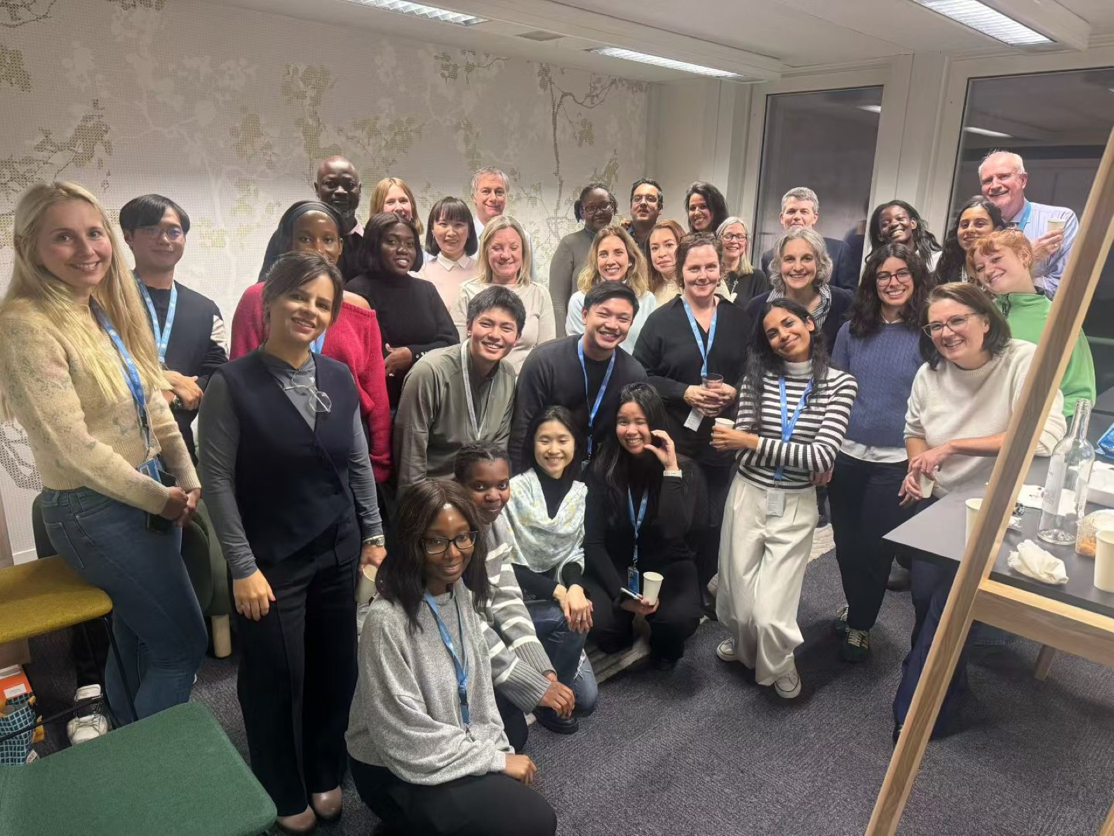 Happy hour with UNEP FI colleagues in Geneva